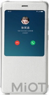 Чохол книжка Smart Display for Xiaomi Note 4X Silver 1170800035